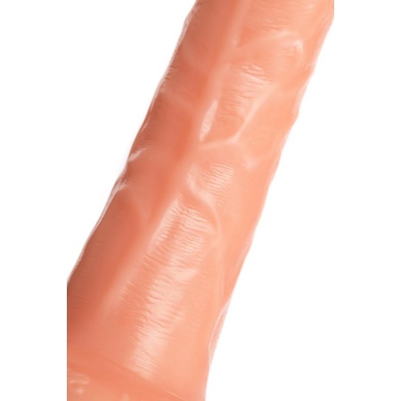 Realistyczny dildo RealStick Caliber 18/4 z przyssawką - PVC, długość 18 cm, średnica 4 cm - 13