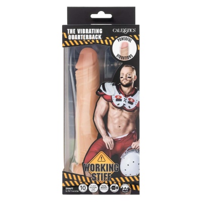 Wibrator The Vibrating Quarterback z przyssawką, 19,7 cm - 1 2