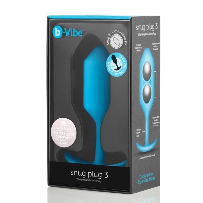 B-VIBE SNUG PLUG 3 BLUE - 1