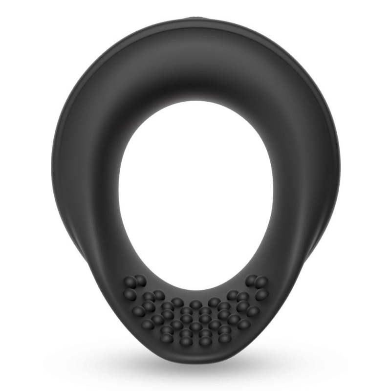 Wibrujący pierścień na jądra Ball Ring with Vibration - 10 trybów wibracji, silikon medyczny, długość 8,6 cm, średnica wewnętrzn - 3