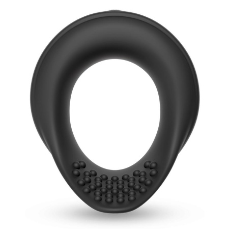 Wibrujący pierścień na jądra Ball Ring with Vibration - 10 trybów wibracji, silikon medyczny, długość 8,6 cm, średnica wewnętrzn - 3
