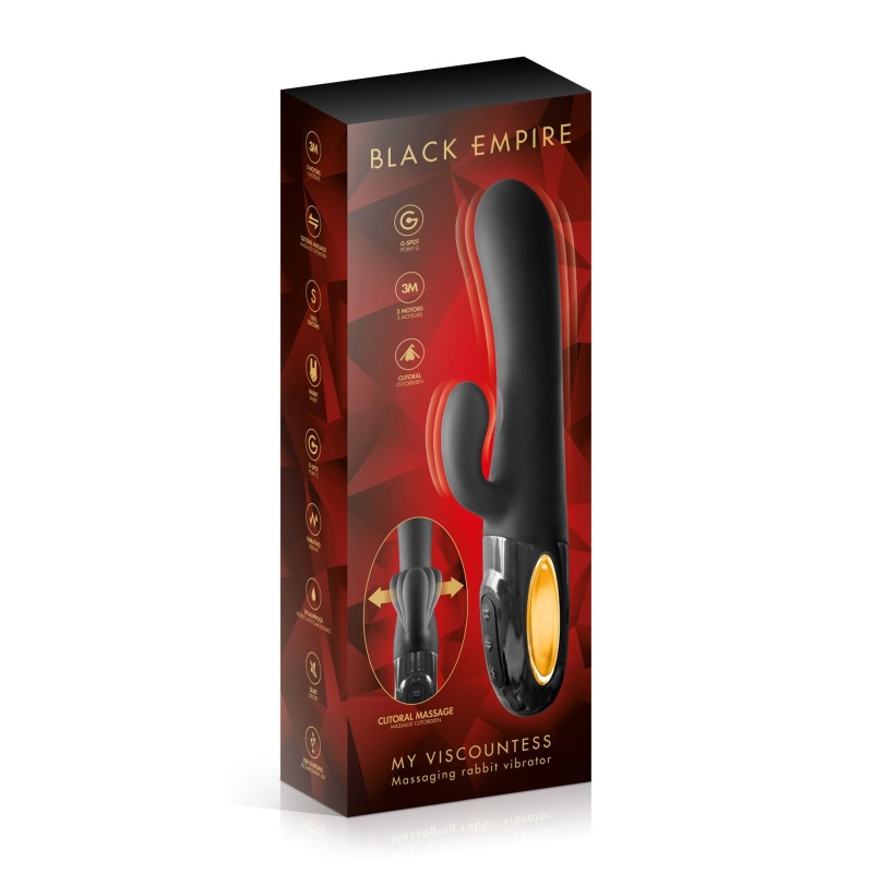 RABBIT MY VISCOUNTESS BLACK EMPIRE VIBRATOR - 3