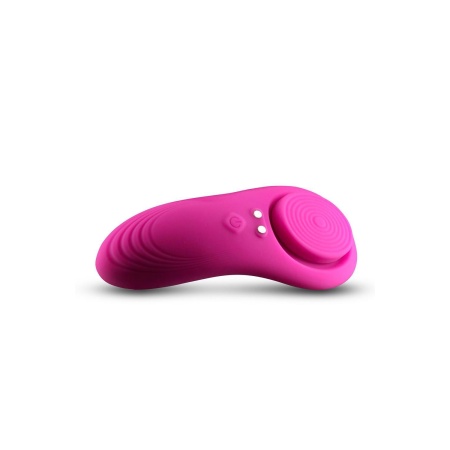 Wibrator do bielizny Techno Lucy Magenta - silikonowy magnes i sterowanie aplikacją, 9,4 cm - 2
