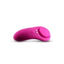 Wibrator do bielizny Techno Lucy Magenta - silikonowy magnes i sterowanie aplikacją, 9,4 cm - 2