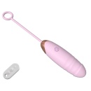 Vibrating Silicone Love EGG USB 7 vibration and thrust functions / Remote control Pink - 1