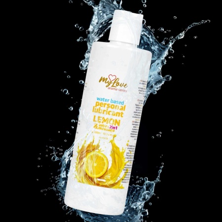 Preparat do masażu i intymności Aroma Series 2w1 Lemon 300 ml - 6