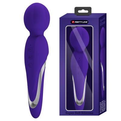 Wibrator Walter silikonowy 7 funkcji wibracji 21,6 cm - 1