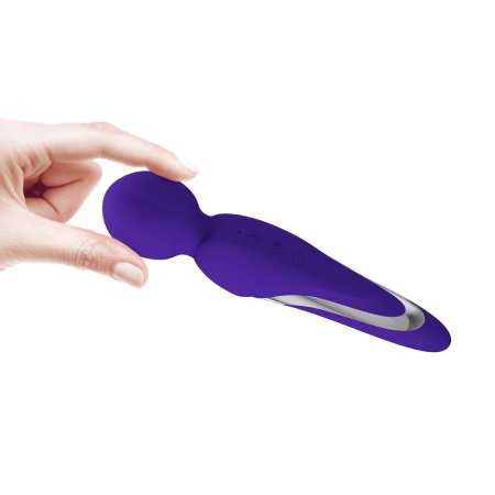Wibrator Walter silikonowy 7 funkcji wibracji 21,6 cm - 4