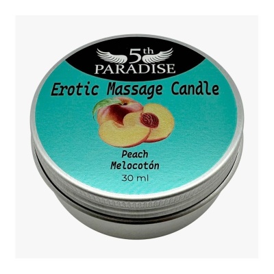 Erotic Massage Candle Peach 30ml - 1 2