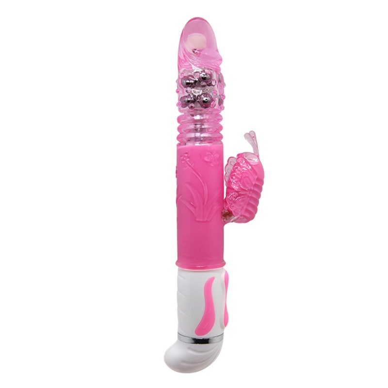 Wibrator króliczek FASCINATION BW-063004 z rotacją, ruchem posuwistym (thrusting) i 12 funkcjami wibracji - 2