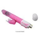 Wibrator króliczek FASCINATION BW-063004 z rotacją, ruchem posuwistym (thrusting) i 12 funkcjami wibracji - 6