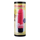 Cloneboy Vibrator Hot Pink — silikonowy wibrator DIY z formą odlewniczą i walcową bazą, odwzorowanie prącia do 20 cm i średnicy - 1