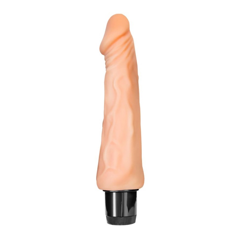 Realistyczny wibrator 761004 z regulacją trybów wibracji i anatomicznym kształtem, długość robocza 17,5 cm - 3