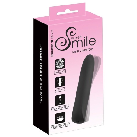 Sweet Smile Mini Vibrator blac - 1