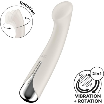 Satisfyer Spinning G-Spot 1 Beige - 1 2