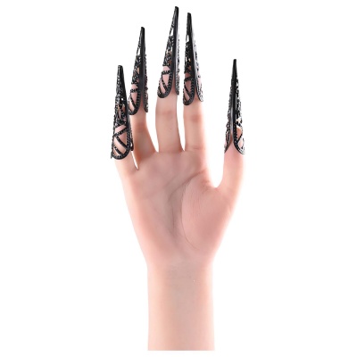 SEX AND MISCHIEF SENSORY FINGERTIPS - BLACK - 1 2