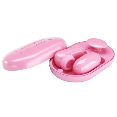 Zestaw stymulatorów Magic Box Pink z wibracją i stukaniem - 4
