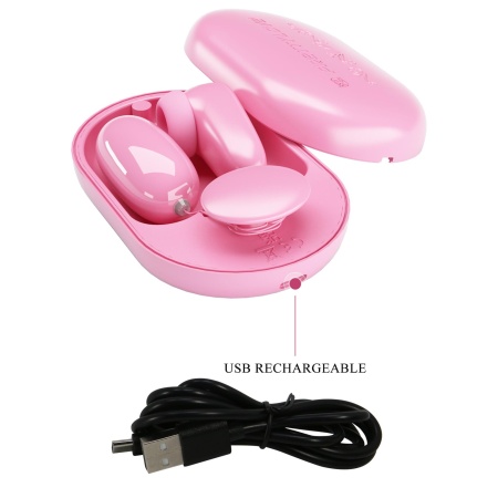 Zestaw stymulatorów Magic Box Pink z wibracją i stukaniem - 9