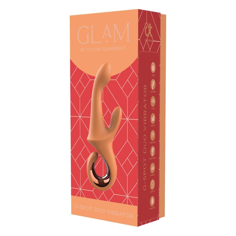 GLAM G-SPOT DUO VIBRATOR - 1