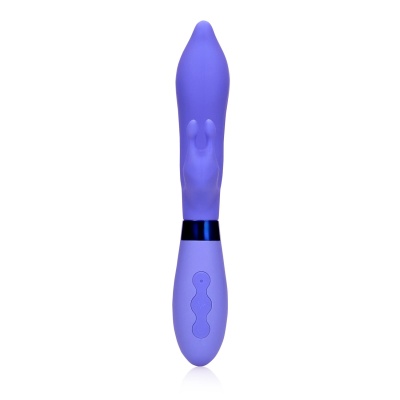 Silicone Pointed Rabbit Vibrator - 1 2