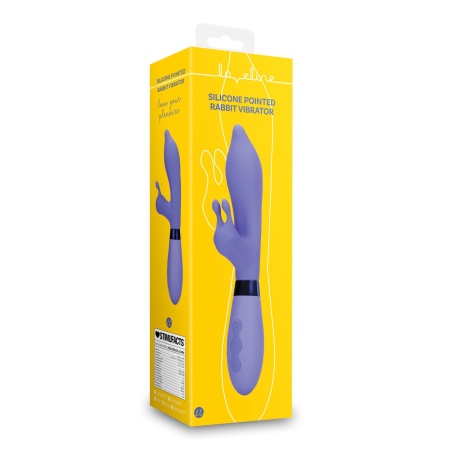 Silicone Pointed Rabbit Vibrator - 4