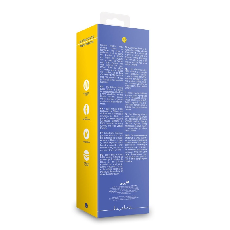 Silicone Pointed Rabbit Vibrator - 5