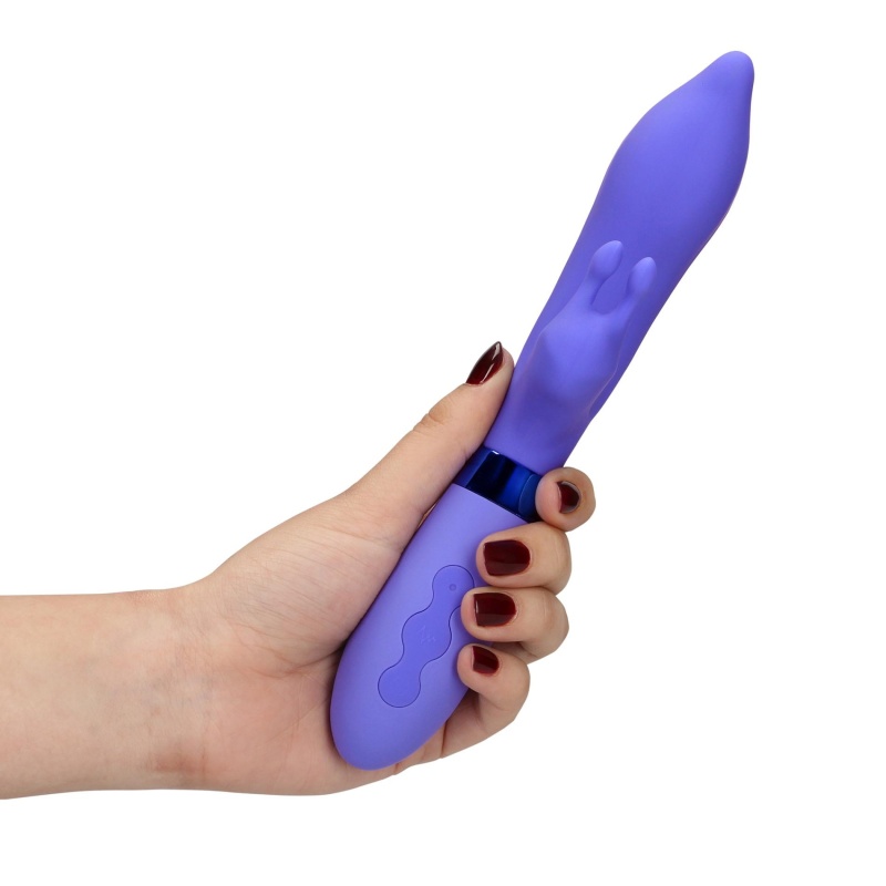 Silicone Pointed Rabbit Vibrator - 12