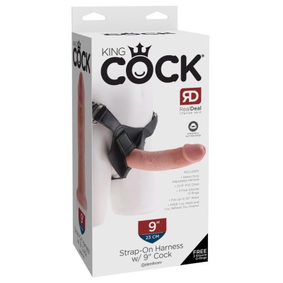 KC Strap-On with 9" Cock Light - 1