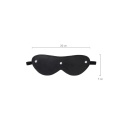 Anonymo mask, PU leather, black, 24 cm - 4