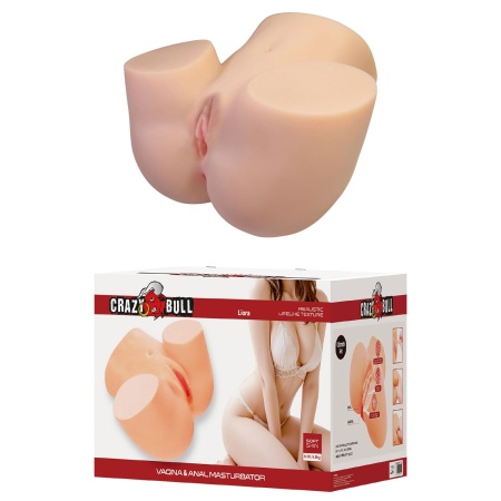 Masturbator Liora z wibracjami 36 x 32 x 19 cm - 1