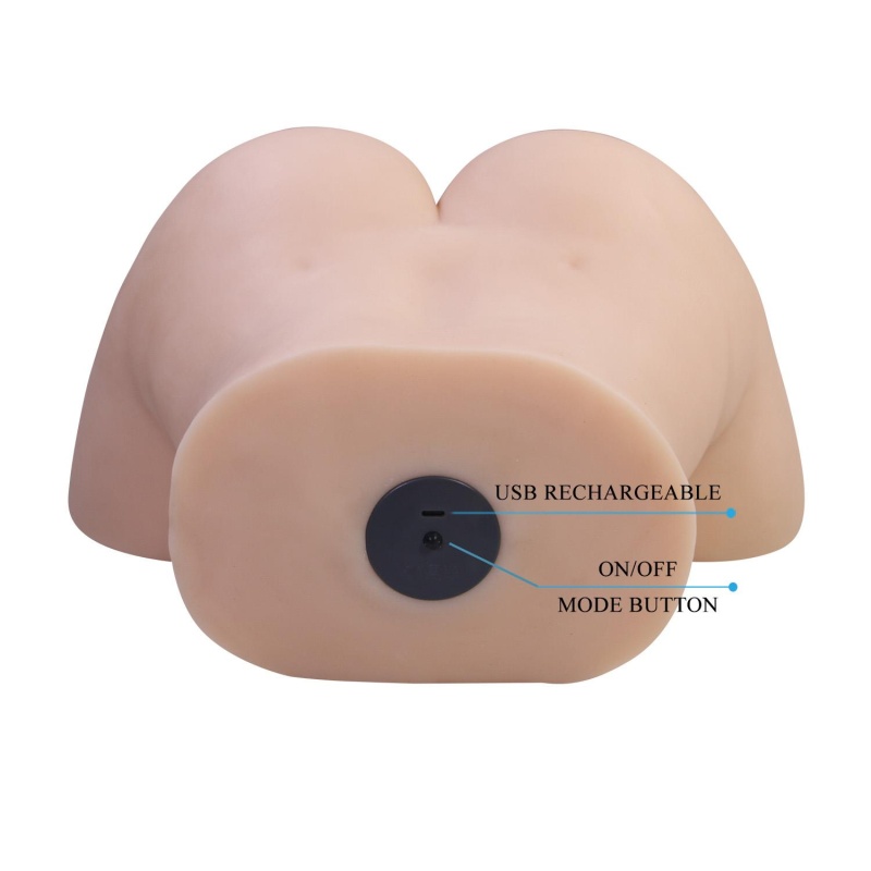 Masturbator Liora z wibracjami 36 x 32 x 19 cm - 7