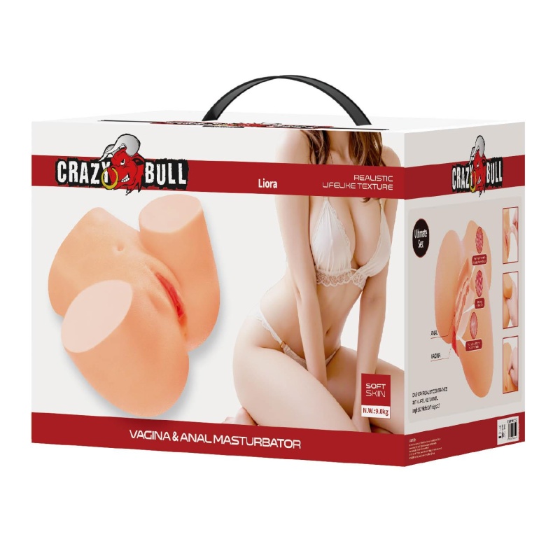 Masturbator Liora z wibracjami 36 x 32 x 19 cm - 8