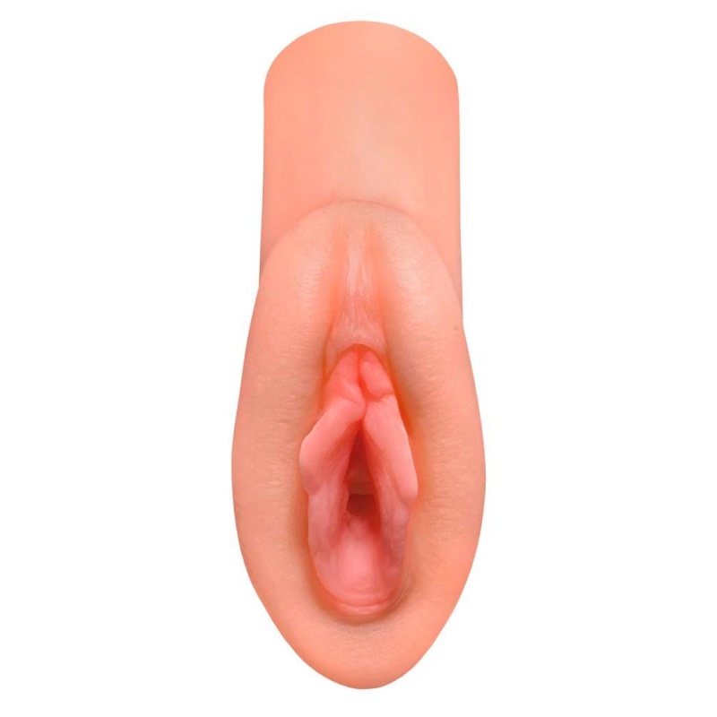 PDX Plus PP Dream Stroker — realistyczny masturbator TPR z zamkniętym tunelem ssącym, 14,8 cm - 3