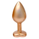 GLEAMING LOVE MATTE GOLD PLUG MEDIUM - 2