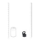 Wide Double O Silicone Cockring - S - Black - 7