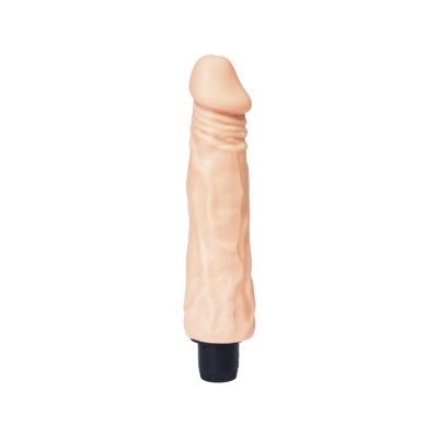 A-TOYS, Realistic Multi-Speed Vibrator, TPE, 19,5 cm - 1 2