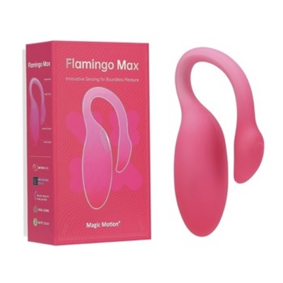 Flamingo Max Wibrator i Trener Kegla Silikonowy Różowy - 1 2