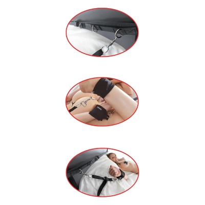 FETISH FANTASY SERIES ULTIMATE BED RESTRAINT SYSTEM - 1 2