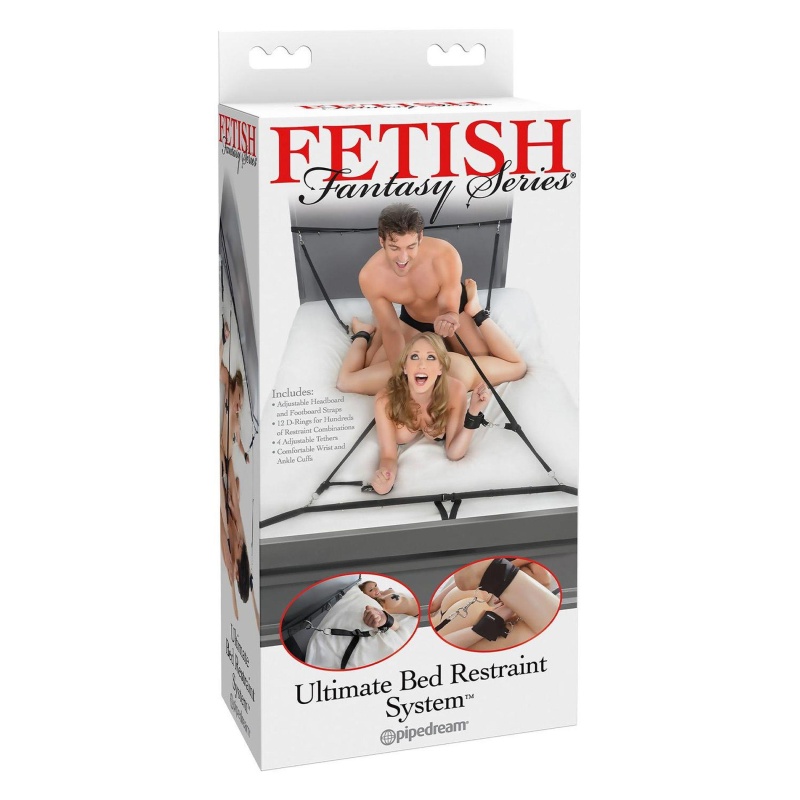 FETISH FANTASY SERIES ULTIMATE BED RESTRAINT SYSTEM - 5