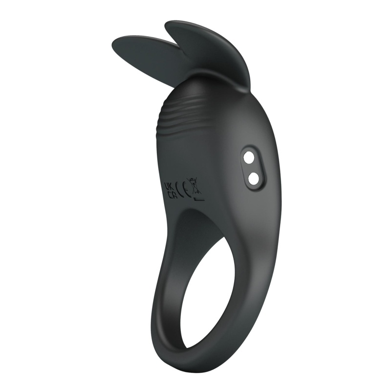 Wibrujący pierścień erekcyjny Carlton do stymulacji łechtaczki - silikon medyczny, 14 cm - 2