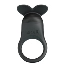 Wibrujący pierścień erekcyjny Carlton do stymulacji łechtaczki - silikon medyczny, 14 cm - 4