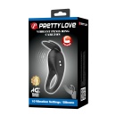 Wibrujący pierścień erekcyjny Carlton do stymulacji łechtaczki - silikon medyczny, 14 cm - 10