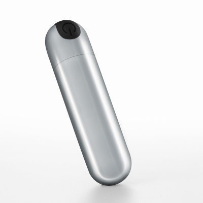 Wibrator bullet iMoan 7,6 cm srebrny - 1