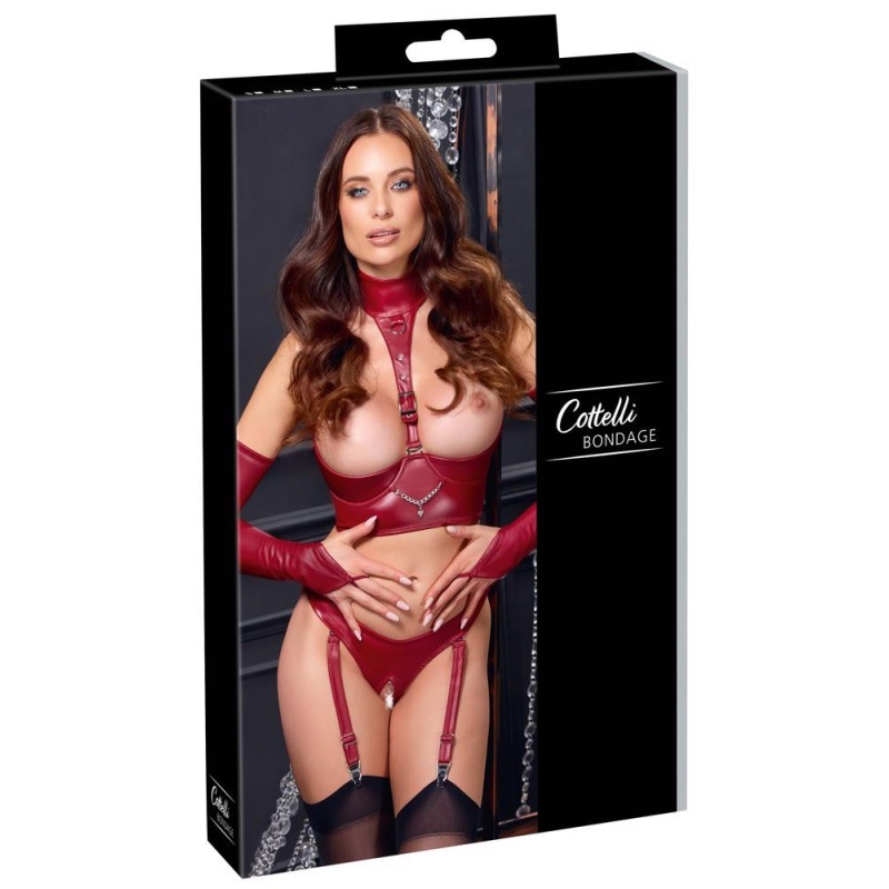 Shelf Bra Bondage Set L - 1