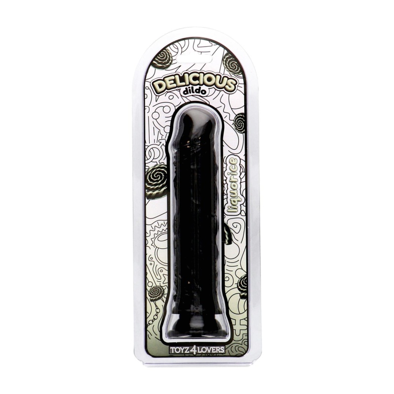 Dildo Jim Liquorice 20 cm z zapachem lukrecji - 5