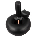 Vibrating Lust Thruster – Nadmuchiwana wyspa z wibratorem 16,5 cm, 10 trybów, podstawa Ø 95 cm - 3