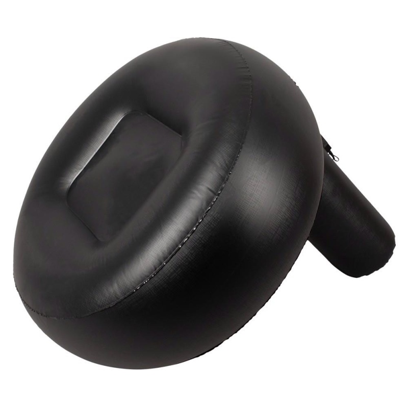 Vibrating Lust Thruster – Nadmuchiwana wyspa z wibratorem 16,5 cm, 10 trybów, podstawa Ø 95 cm - 8