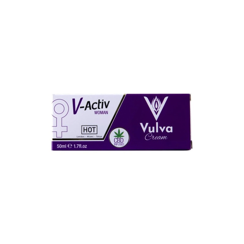 HOT V-Activ Vulva Cream - CBD 50ml - 3