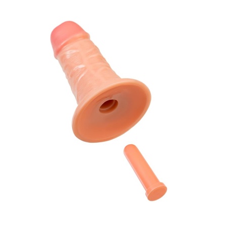 Realistyczne dildo z przyssawką RealStick CALIBER 16/6, PVC, długość 16 cm, średnica 6 cm - 6