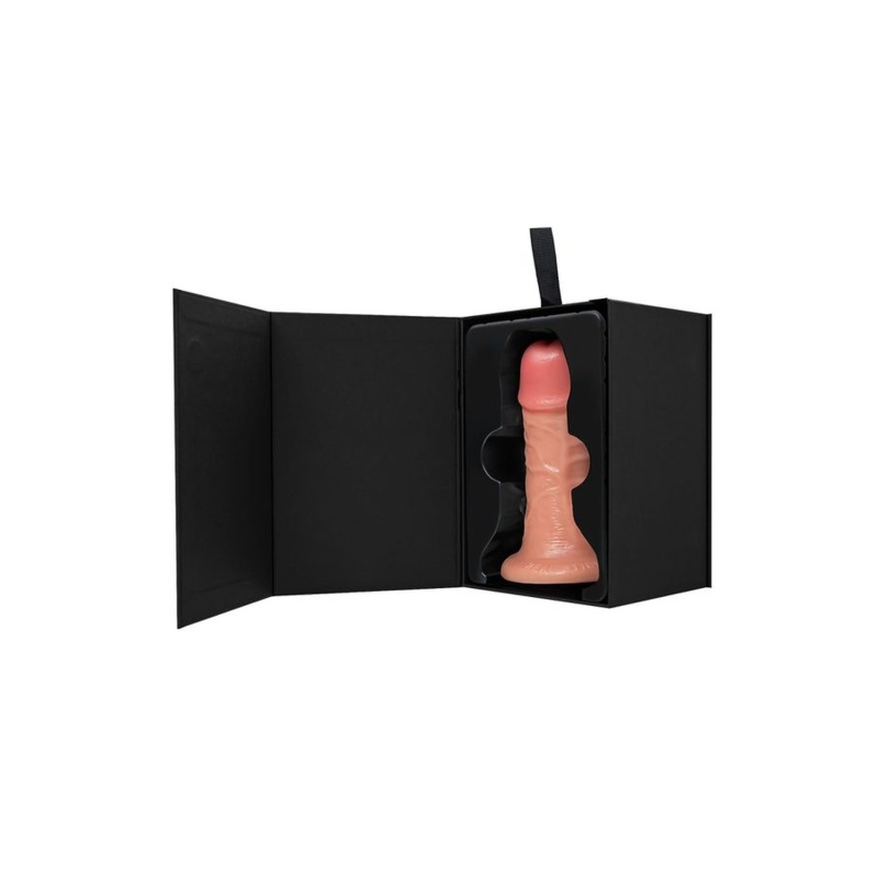 Realistyczne dildo z przyssawką RealStick CALIBER 16/6, PVC, długość 16 cm, średnica 6 cm - 9